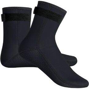 YDQUANI 5mm Neoprene Wetsuit Socks Thermal Diving Socks Anti-slip Beach Boots for Women Men Swimming Snorkeling Surfing