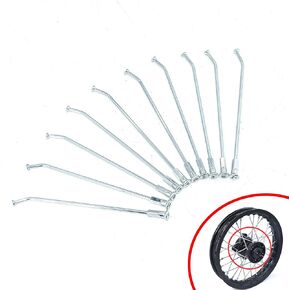 12 inch Spoke Replacement for Dirt Bike Front Or Rear Wheel Rims C Style Rim Hub Only