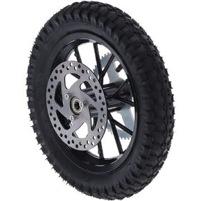 Mini Bike Wheels,Mini Bike Front Wheel,Attendant And Transport Wheelchairs,Rear Back Wheel Tire 12.5 x 2.75in Replacement for Coolster 49cc 2 Stroke Mini Dirt Bike QG-50