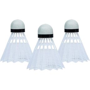 Franklin Sports Badminton Shuttlecock Set - Sets of 3, 6 + 12 Badminton Birdies - Backyard Outdoor Badminton Shuttlecocks - Plastic Replacement Birdies for Badminton Sets - 3, 6 + 12 Packs