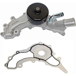 IRONTREE AW6169 Professional Water Pump Kit with Gasket Compatible with Chrysler Town & Country 200 300, Dodge Grand Caravan Charger Durango, Jeep Grand Cherokee, Volkswagen, Ram 1500, 3.6L V6 Engine