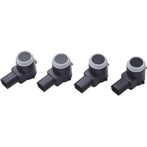 ENA Set of 4 Rear Reverse Backup Parking Bumper Park Assist Sensor Compatible with Chevrolet Chevy GMC Cadillac Buick Replacement for 25961317 25961321 21995586 15239247 25962147 219955862 15880031