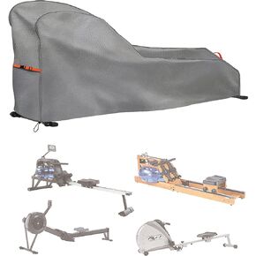 Rowing Machine Cover, Fitness Equipment Covers Protective Cover Dustproof Waterproof Cover Protective Cover and Resistant Durable Oxford Fabric Sports Rowing Machine Protective Cover