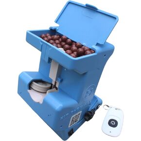 Pitching Machine, Baseball Softball Eye-Hand Coordination Training Aid, Lightweight, Portable, Take Batting Practice Anywhere. No Ball Pick-up. Increase Batting Average Over 30%.