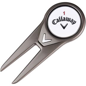 Callaway Golf Unisex 2023 Double Prong Removable Marker Course Divot Tool