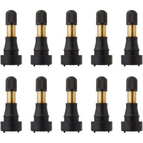 Milton 493-10 1 1/4" High Pressure Tubeless Tire Valve - Box of 10