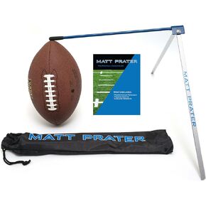 Murray Sporting Goods Matt Prater Premium Football Kicking Tee Holder - Football Training Accessory for Field Goal Kickers - Kicking Tee Storage Bag & Downloadable PDF Included