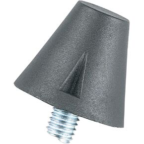 Markwort Football Cleats 5/8-Inch Poly Tip External Post Thread (100 pieces in each bag) , Black