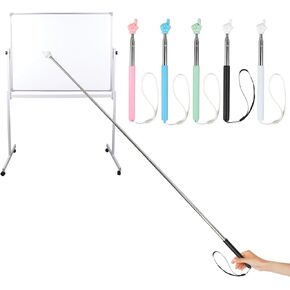 5 قطع مؤشرات قابلة للسحب للفصول الدراسية للأطفال، عصا مؤشر تلسكوبية للمعلم، مؤشر إصبع اليد طويل يمتد إلى 35 بوصة مع حبال لقراءة العروض التقديمية الناطقة للأطفال في المدرسة الابتدائية in Kuwait