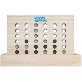 Rico Industries NFL Wooden 4 in a Row Board Game Line up 4 Game Travel Board Games for Kids and Adults in Saudi Arabia