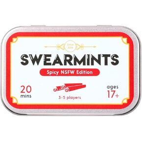 Swearmints Spicy NSFW Edition | The Portable Adult Party Game That Fits in Your Pocket | Unique Gift Idea