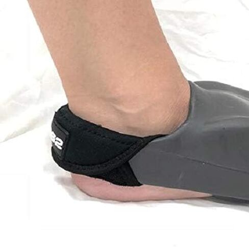 662 Fin Sock Insert and Heel Pad Black Small in Saudi Arabia