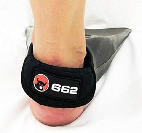 662 Fin Sock Insert and Heel Pad Black Small in Saudi Arabia