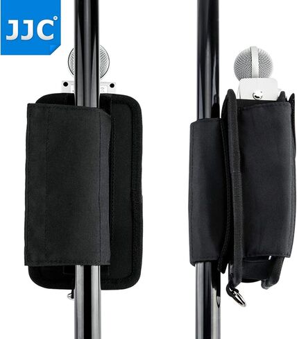 حقيبة تخزين واقية للحمل من JJC H4n لـ Zoom H4n Pro All Black & Tascam DR-40 مسجل محمول مفيد يحل محل حافظة Zoom PCH-4n، مع واقي غطاء الوجه الأمامي الواضح والمرئي in Saudi Arabia