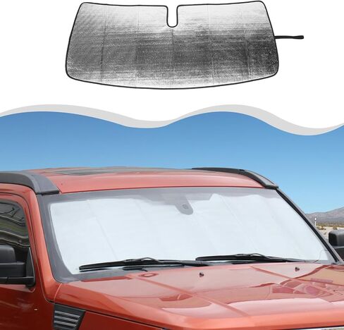 Windshield Sun Shade Car Sunshades for Windshield for Dodge Nitro/for Jeep Liberty 2007-2012 Interior Accessories (B) in Saudi Arabia