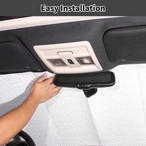 Windshield Sun Shade Car Sunshades for Windshield for Dodge Nitro/for Jeep Liberty 2007-2012 Interior Accessories (B) in Saudi Arabia