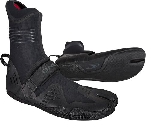 O'Neill Psycho Tech 3/2mm Split Toe Booties, Black in Saudi Arabia