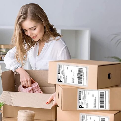 مغلفات قائمة التعبئة RyhamPaper، أكياس مغلفات ذاتية اللصق لملصقات الشحن مقاس 7.5 بوصة × 5.5 بوصة (800 حزمة) in Kuwait