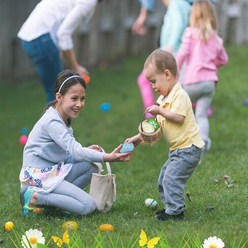 12 قطعة من زينة بيض عيد الفصح حلي معلقة ملونة لسلة عيد الفصح شجرة تزيين هدايا الحفلات لوازم المنزل in Kuwait