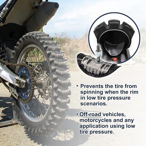 قفل حافة عجلة الدراجة الترابية PIVOTRAX | الحجم: 1.40 بوصة/1.60 بوصة | للطرق الوعرة، موتوكروس، جنوط الدراجات النارية | in Kuwait