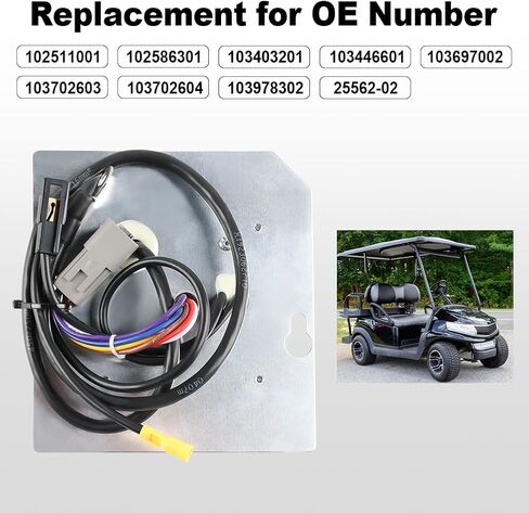 SKYJDM On Board Computer (OBC) Compatible with Golf Cart Club Car Precedent 48 Volt 2004-2015 Replacement for 102511001 102586301 103403201 103446601 103697002 103702603 103702604 103978302 25562-02 in Saudi Arabia