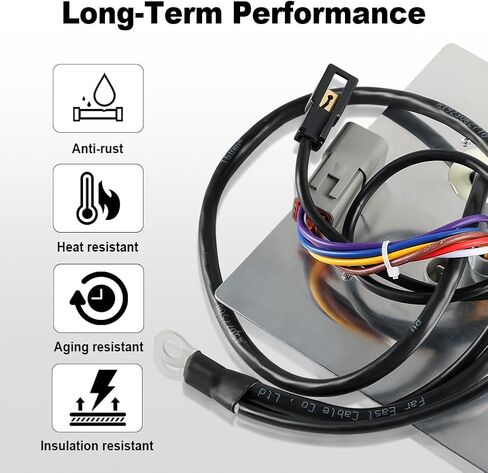 SKYJDM On Board Computer (OBC) Compatible with Golf Cart Club Car Precedent 48 Volt 2004-2015 Replacement for 102511001 102586301 103403201 103446601 103697002 103702603 103702604 103978302 25562-02 in Saudi Arabia