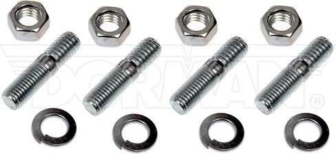 مجموعة مسامير مضخة المياه Dorman 23733 - 5/16-18 × 7/16 و5/16-24 × 5/8 الطول الإجمالي 1-1/4 مقاس عالمي in Saudi Arabia