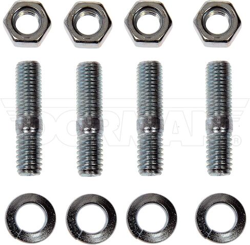 مجموعة مسامير مضخة المياه Dorman 23733 - 5/16-18 × 7/16 و5/16-24 × 5/8 الطول الإجمالي 1-1/4 مقاس عالمي in Saudi Arabia