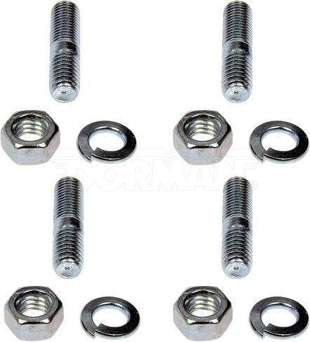 مجموعة مسامير مضخة المياه Dorman 23733 - 5/16-18 × 7/16 و5/16-24 × 5/8 الطول الإجمالي 1-1/4 مقاس عالمي in Saudi Arabia