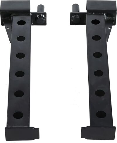 Signature Fitness Multi-Function Adjustable Power Cage with J-Hooks, Safety Straps and Optional LAT Pulldown Attachment and Cable Crossover, Multiple Styles in Saudi Arabia