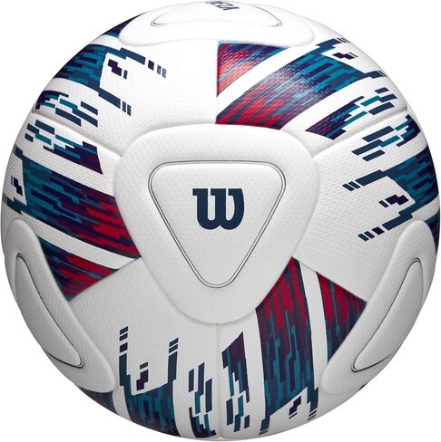WILSON NCAA Veza Match Soccer Ball - Size 5, White/Blue/Purple in Saudi Arabia