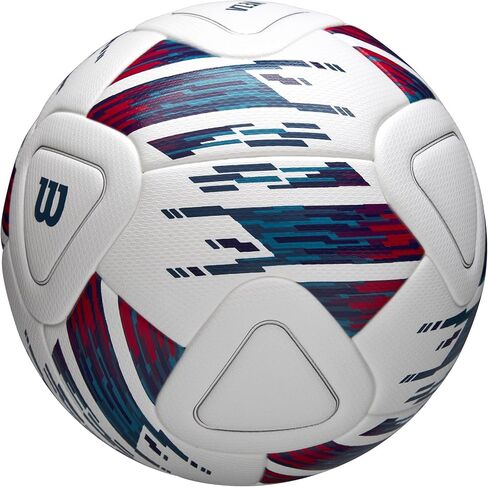 WILSON NCAA Veza Match Soccer Ball - Size 5, White/Blue/Purple in Saudi Arabia