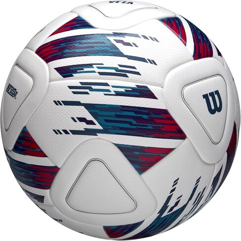 WILSON NCAA Veza Match Soccer Ball - Size 5, White/Blue/Purple in Saudi Arabia