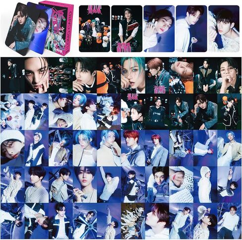 Stray Kids 樂 Star Photocards 110 قطعة بطاقات ألبوم جديدة هدية لمحبي SKZ مجموعة بطاقات KPOP Lomo البضائع in Kuwait