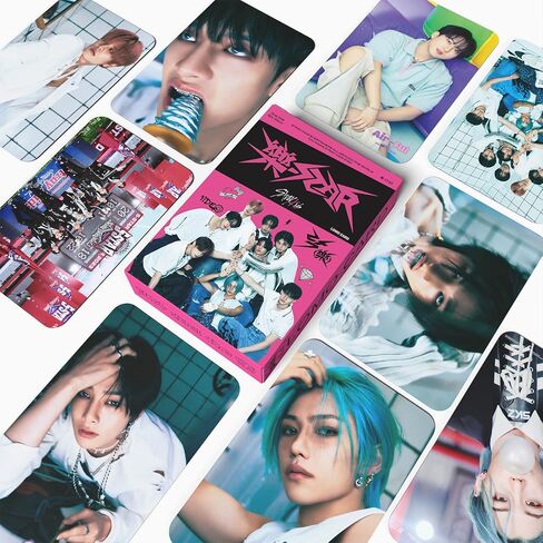 Stray Kids 樂 Star Photocards 110 قطعة بطاقات ألبوم جديدة هدية لمحبي SKZ مجموعة بطاقات KPOP Lomo البضائع in Kuwait