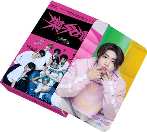 Stray Kids 樂 Star Photocards 110 قطعة بطاقات ألبوم جديدة هدية لمحبي SKZ مجموعة بطاقات KPOP Lomo البضائع in Kuwait