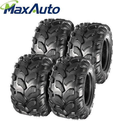 MaxAuto 2 قطعة إطارات ATV الرياضية 18x9.5-8 18x9.50x8 جزازة العشب على الطرق الوعرة ATV UTV الإطارات 4PR إطارات العشب الطين الرمال إطارات تجريبية P311 in Kuwait