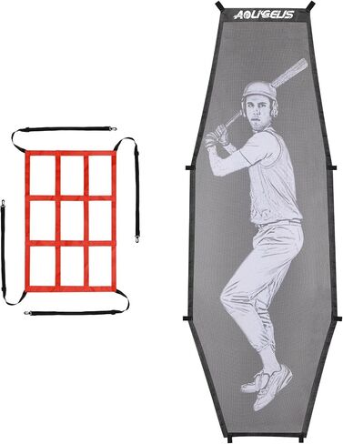 Baseball Softball Batter Dummy,Pitching Target,with Adjustable Strike Zone Attachment,Pitching Aid for Improved Accuracy in Saudi Arabia