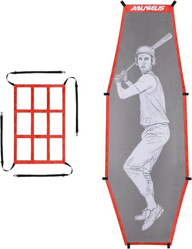 Baseball Softball Batter Dummy,Pitching Target,with Adjustable Strike Zone Attachment,Pitching Aid for Improved Accuracy in Saudi Arabia