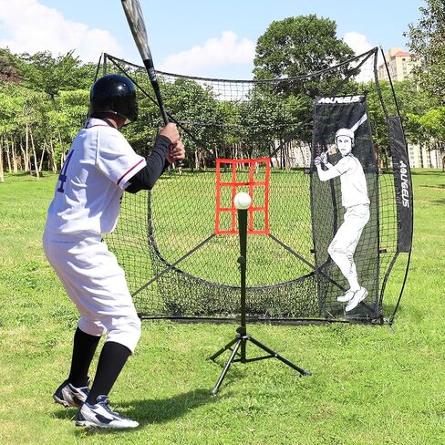 Baseball Softball Batter Dummy,Pitching Target,with Adjustable Strike Zone Attachment,Pitching Aid for Improved Accuracy in Saudi Arabia