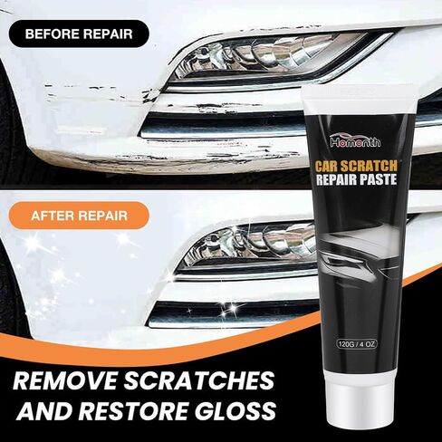 Scratch Repair Wax for Car, Car Scratch Remover, Professional Car Scratch Repair Paste Polishing Wax with Wipe & Sponge (120 ml * 2 + Wipe * 2 + Sponge * 2) in Saudi Arabia