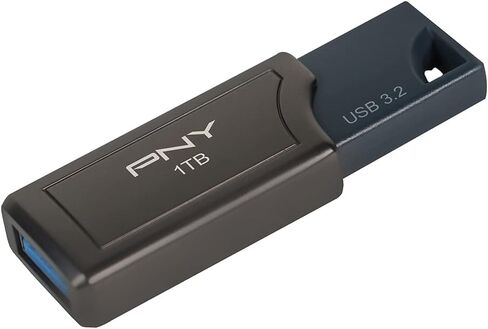 محرك فلاش PNY 1 تيرابايت PRO Elite V2 USB 3.2 Gen 2 – 600 ميجابايت/ثانية، ذهبي in Saudi Arabia