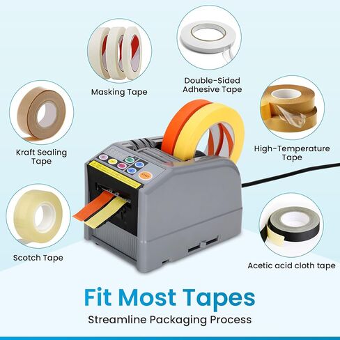 ترقية موزع الشريط التلقائي من كورتكو، آلة قطع الشريط الكهربائي، آلة قطع الشريط، موزع الشريط الكهربائي مع الحد الأقصى لطول القطع 999 مم، آلة قطع الشريط أشرطة عرض 6-66 مم in Kuwait