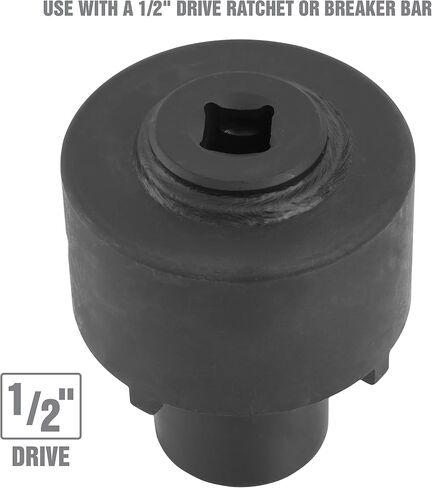 OEMTOOLS 27353 Rear Axle Nut Wrench for Ford F-250, F-350, F-450 Trucks 2003 and Up, Axle Lock Nut Socket, Spindle Nut Socket, Locknut Socket, Spindle Socket in Saudi Arabia