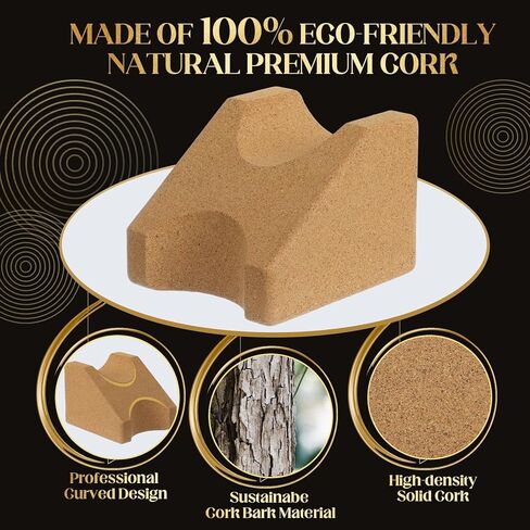 مسند رقبة جيتار قابل للتعديل من YASUOA، وسادة دعم رقبة جيتار الفلين الطبيعي، حامل حامل رقبة الفلين لجميع القيثارات؛ ملحقات إصلاح الجيتار الأساسية in Kuwait