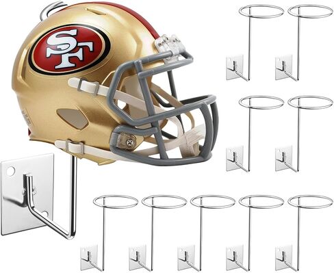 tutata Mini Helmet Display Holder, Mini Helmet Rack Wall Mount, Mini Helmet Organizer- 10 Pack in Saudi Arabia