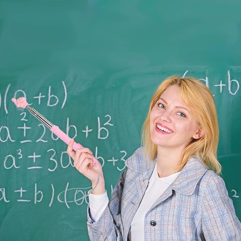 5 قطع مؤشرات قابلة للسحب للفصول الدراسية للأطفال، عصا مؤشر تلسكوبية للمعلم، مؤشر إصبع اليد طويل يمتد إلى 35 بوصة مع حبال لقراءة العروض التقديمية الناطقة للأطفال في المدرسة الابتدائية in Kuwait