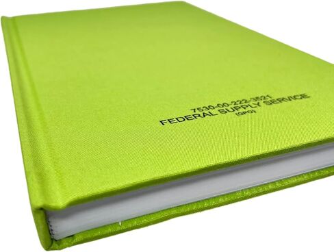 Leaders Notebook Military Green Book 192 Pages, 5.25" x 8" Army Training Field Operations in Saudi Arabia