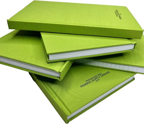 Leaders Notebook Military Green Book 192 Pages, 5.25" x 8" Army Training Field Operations in Saudi Arabia