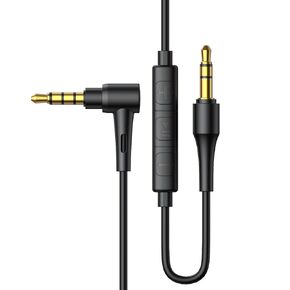 SNANSHI Replacement Headphone Cord Compatible with Beats Headphones Studio 3 Solo 3 Pro Detox Mixr Executive Pill. Aux Cord with Mic in-Line Controls for PS4/PS5, Xbox One, Laptop, Office